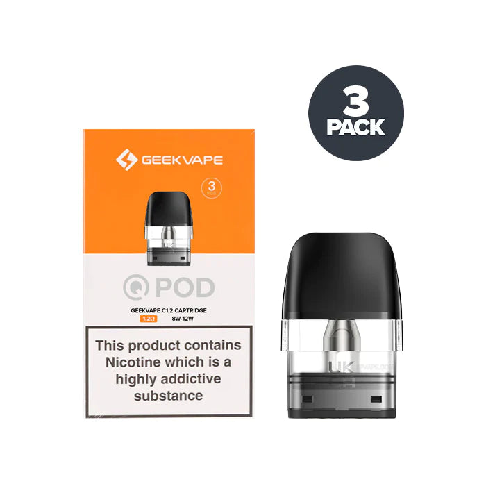 Geekvape Q Replacement Pods 0.8 Pack of 3